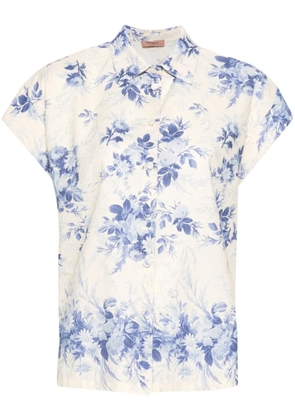 TWINSET floral-print shirt - Neutrals