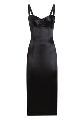 Dolce & Gabbana panelled midi dress - Black