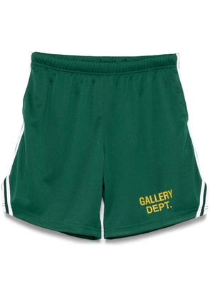 GALLERY DEPT. logo-print track shorts - Green