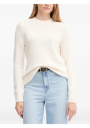 Barbour Woodhouse logo-plaque sweater - Neutrals