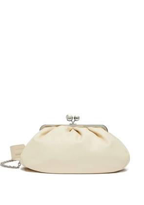 Weekend Max Mara Cubico ruched clutch bag - Neutrals