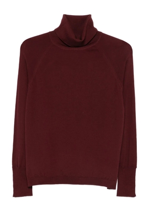 ALPHA STUDIO roll-neck sweater - Red