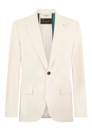 Billionaire corduroy single-breasted blazer - Neutrals