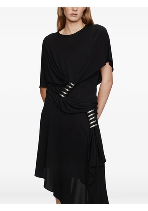 Christopher Esber Coiled jersey tee metal T-shirt - Black