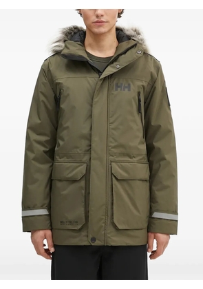 Helly Hansen trimmed hooded parka - Green