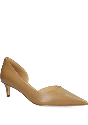 Michael Michael Kors kitten-heel pointed-toe pumps - Brown