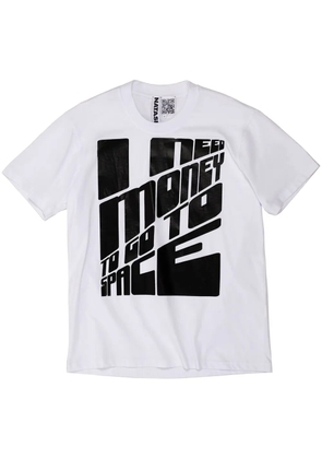 Natasha Zinko slogan-print T-shirt - White
