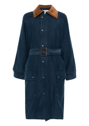 Loewe Pre-Owned cotton coat - Blue