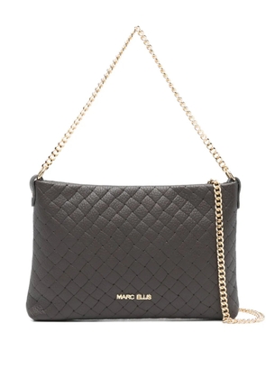 Marc Ellis quilted chain-strap cross body bag - Brown