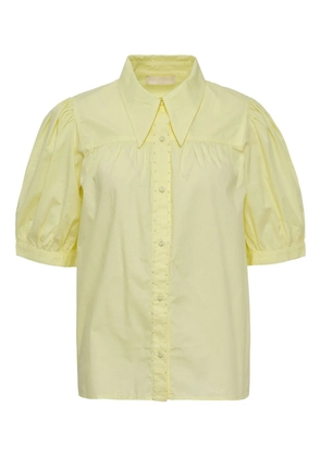 Ulla Johnson puff-sleeve buttoned shirt - Green