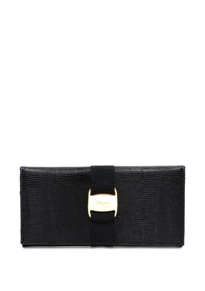 Ferragamo Pre-Owned 2000s Vara textured wallet - Black