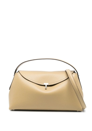 TOTEME T-Lock leather handle bag - Green