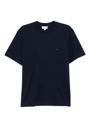 Lacoste logo-embroidered T-shirt - Blue