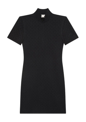 Calvin Klein Jeans zip-neck dress - Black