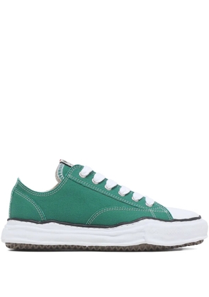 Maison MIHARA YASUHIRO Distressed trainers - Green