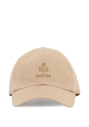 MARANT Tomas embroidery cap - Neutrals