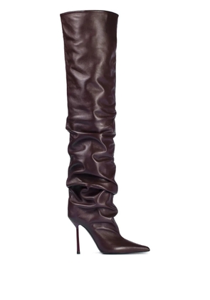 Le Silla 100mm Bella stiletto thigh-high boots - Red