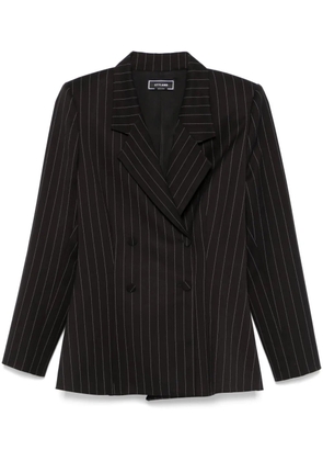 STYLAND pinstriped blazer - Black