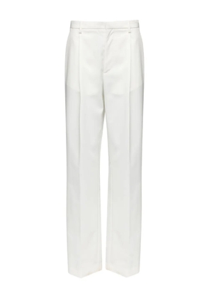 MM6 Maison Margiela pleated tailored trousers - White