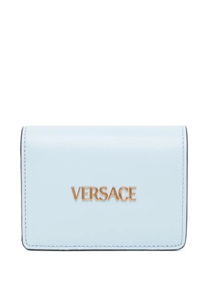 Versace logo wallet - Blue