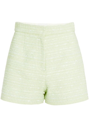 Giambattista Valli tweed shorts - Green