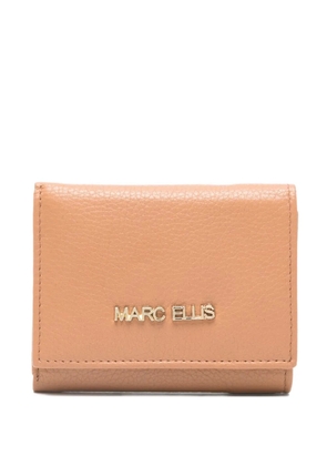 Marc Ellis zip leather wallet - Neutrals
