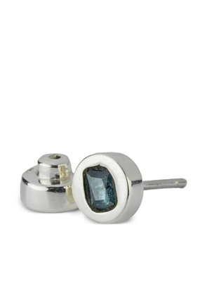 Parts of Four Tiny stud earrings - Grey