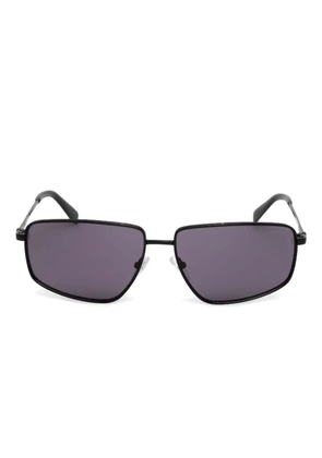 GUESS EYEWEAR rectangle-frame sunglasses - Black