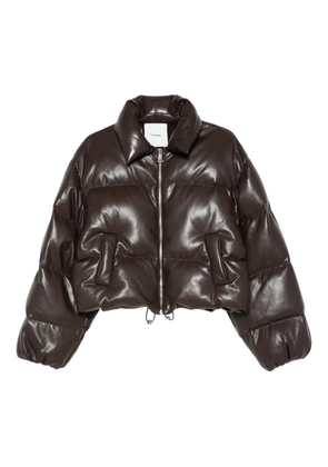 Nanushka quilted puffer jacket - Brown