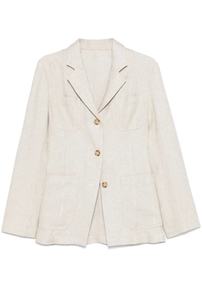 TOTEME notched-lapels blazer - Neutrals