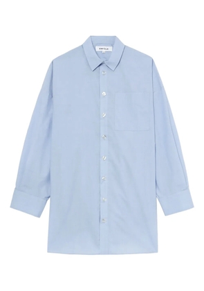 Enföld draped-back shirt - Blue