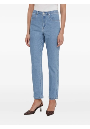 DKNY graphic-print jeans - Blue