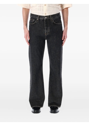 Sunflower logo-patch jeans - Black