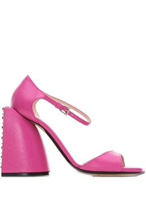 Nº21 embellished heeled sandals - Pink