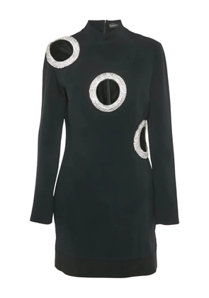 David Koma cut-out embellishment mini dress - Black