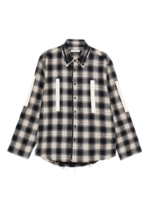 Craig Green checkered shirt - Blue