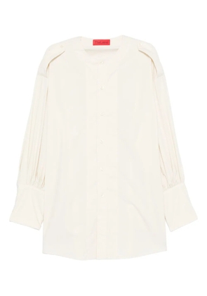 THELATEST pleated blouse - Neutrals