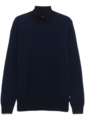 BOSS half-neck sweater - Blue