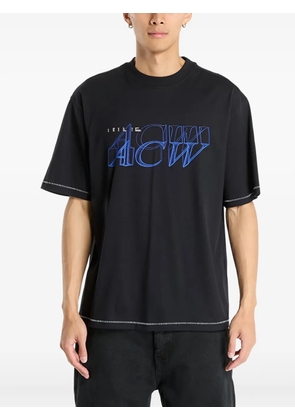 A-COLD-WALL* Serif topstitch T-shirt - Black