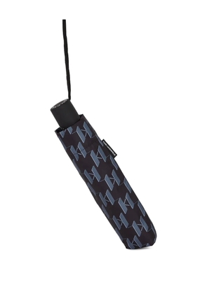 Karl Lagerfeld small monogram umbrella - Black