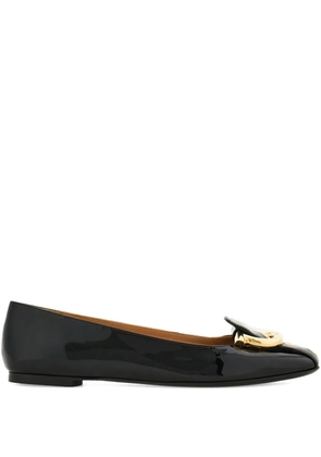Ferragamo Gancini ballet flats - Black
