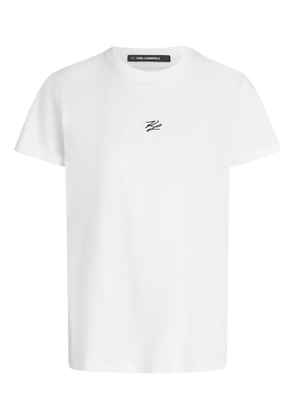 Karl Lagerfeld Autograph T-shirt - White