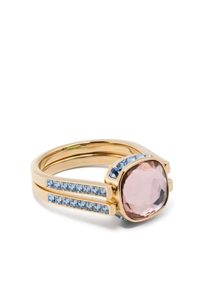 Swarovski Chroma ring - Gold