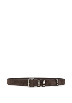 Valentino Garavani studs buckled belt - Brown