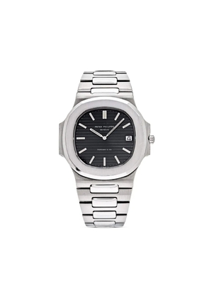 Patek Philippe Pre-Owned x Tiffany & Co. 1986 pre-owned Nautilus 3700/11 42mm - Black