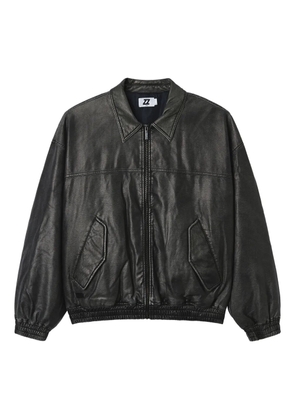 izzue pocket zip jacket - Black