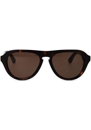 Burberry Eyewear 0BE4437U round-frame sunglasses - Brown