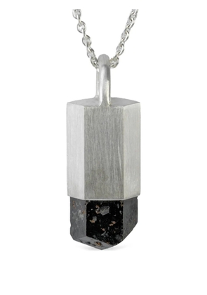 Parts of Four sterling silver Talisman garnet necklace