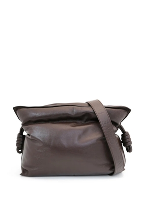 Loewe Pre-Owned Flamenco leather clutch bag - Brown