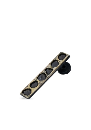 Parts of Four diamond plate earring - Silver